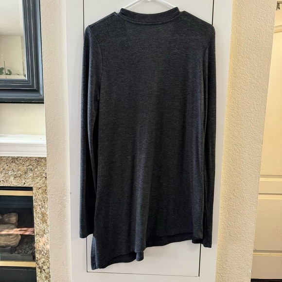 Three Dots Asymmetrical V-Neck Women’s Top Large - Picture 4 of 5